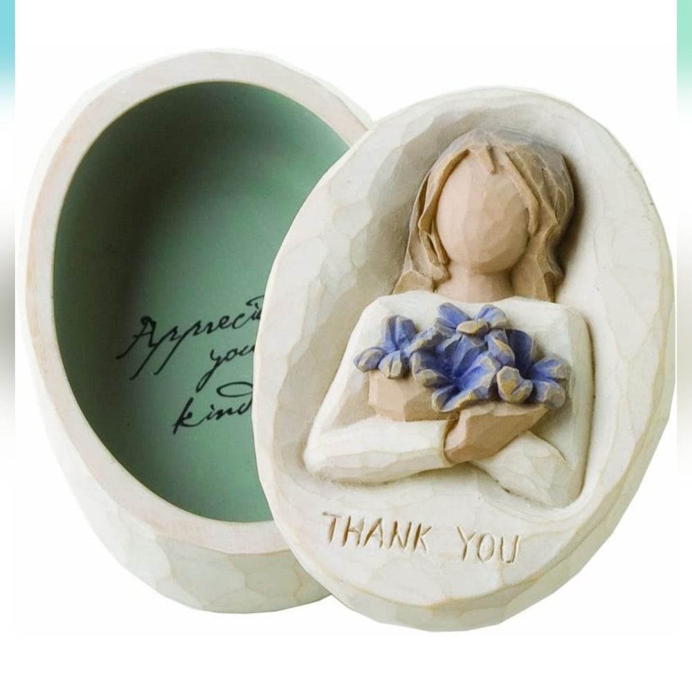 Willow Tree Thank You Keepsake Box